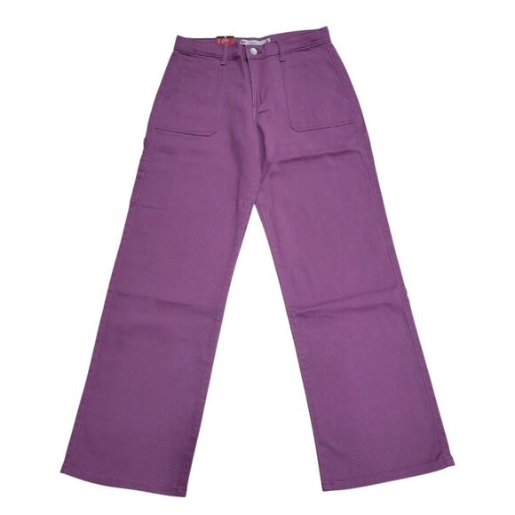 Levi's Other - Grape Nectar - Levi's Girls Wide Leg Classic Mid-Rise Button/Zip Closure Denim J
